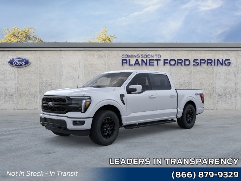 2026 Ford F-150 LARIAT Star White Metallic Tri-Coat at Planet Ford