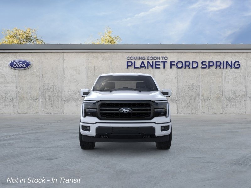 2026 Ford F-150 LARIAT Star White Metallic Tri-Coat at Planet Ford