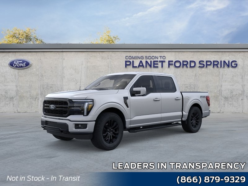 2026 Ford F-150 LARIAT Iconic Silver Metallic at Planet Ford