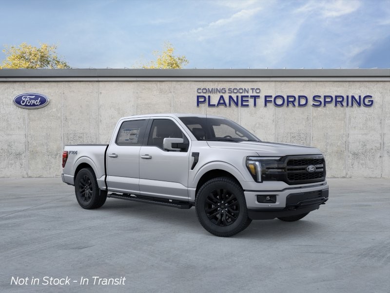 2026 Ford F-150 LARIAT Iconic Silver Metallic at Planet Ford