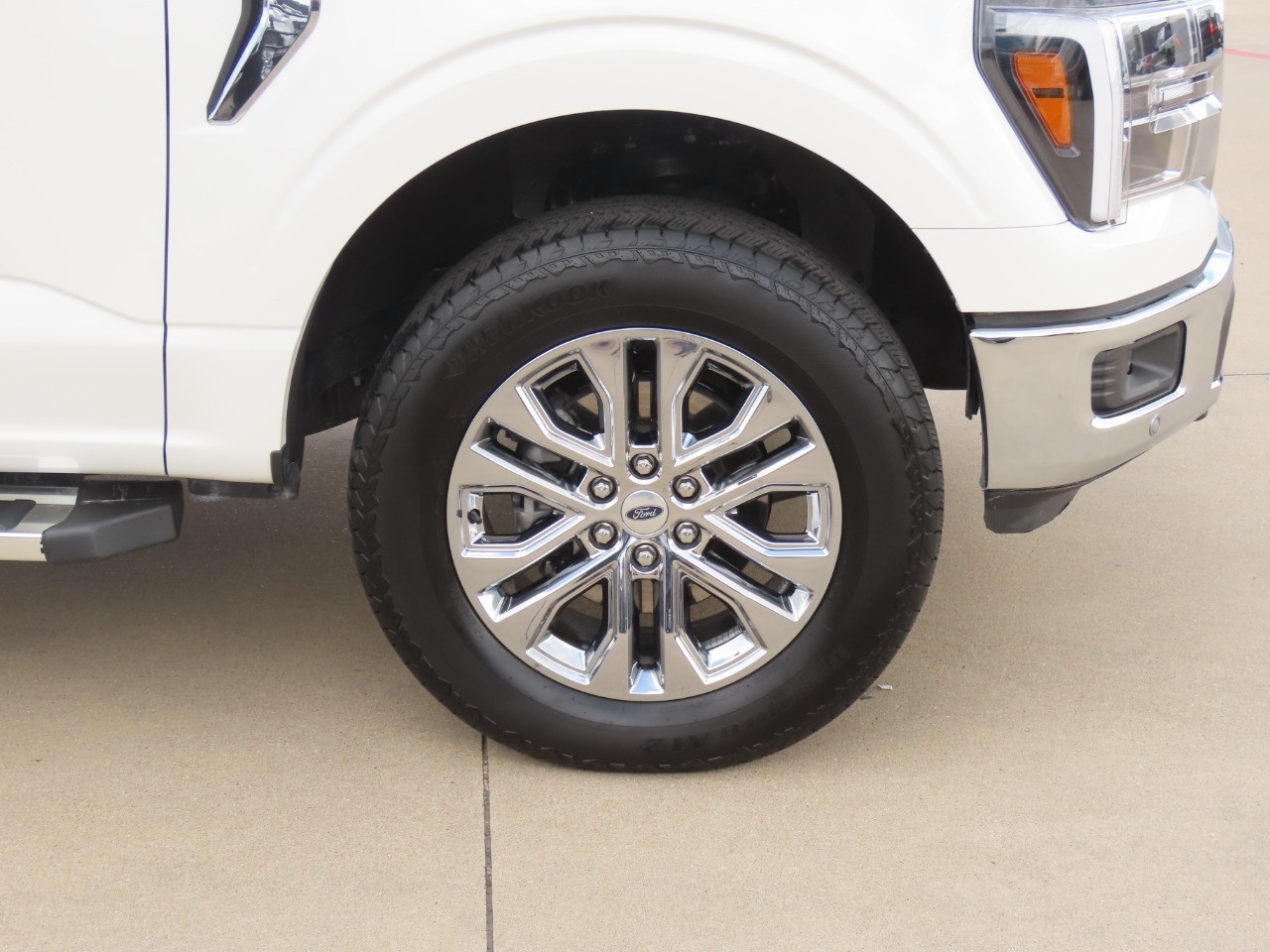 2026 Ford F-150 LARIAT Star White Metallic Tri-Coat at Planet Ford