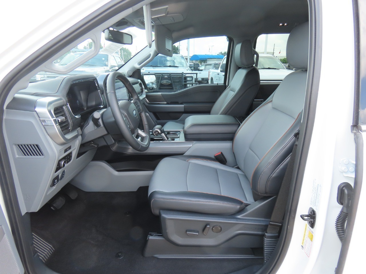 2026 Ford F-150 LARIAT Star White Metallic Tri-Coat at Planet Ford