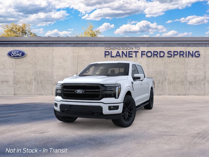 2026 Ford F-150 LARIAT Star White Metallic Tri-Coat at Planet Ford