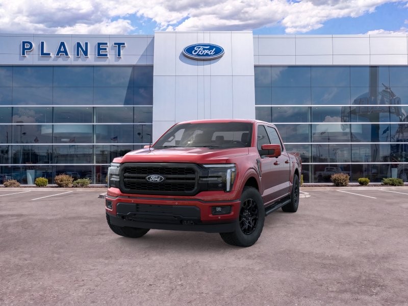 2026 Ford F-150 LARIAT Ruby Red Metallic Tinted Clearcoat at Planet Ford