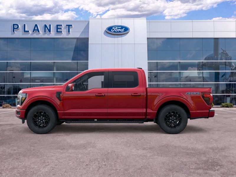 2026 Ford F-150 LARIAT Ruby Red Metallic Tinted Clearcoat at Planet Ford