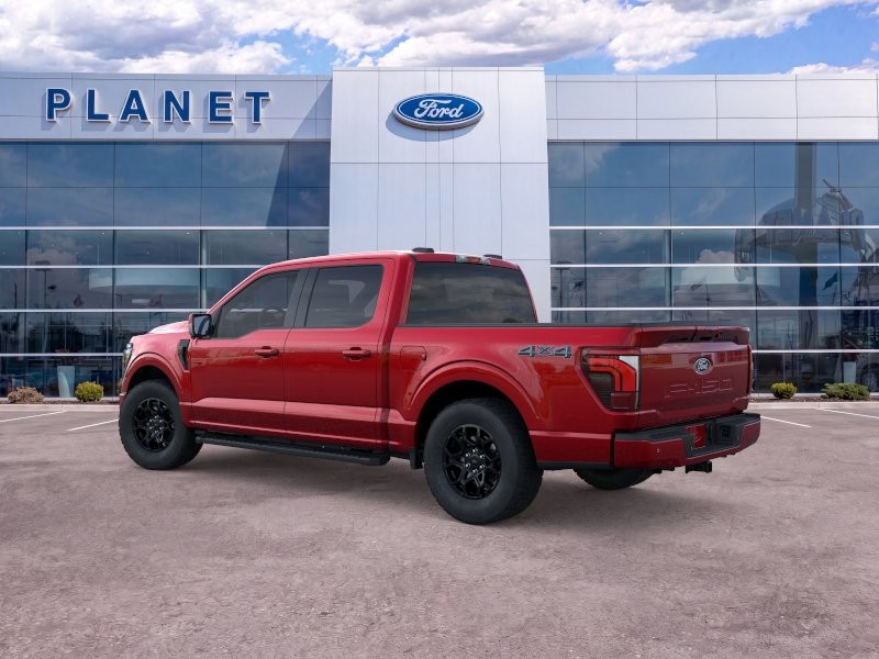 2026 Ford F-150 LARIAT Ruby Red Metallic Tinted Clearcoat at Planet Ford