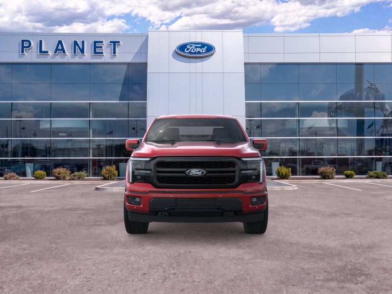 2026 Ford F-150 LARIAT Ruby Red Metallic Tinted Clearcoat at Planet Ford