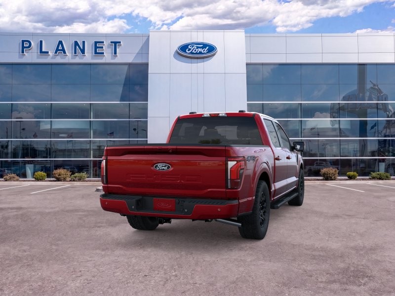 2026 Ford F-150 LARIAT Ruby Red Metallic Tinted Clearcoat at Planet Ford