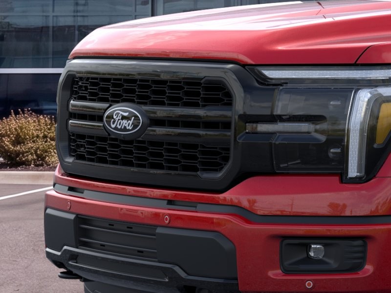2026 Ford F-150 LARIAT Ruby Red Metallic Tinted Clearcoat at Planet Ford