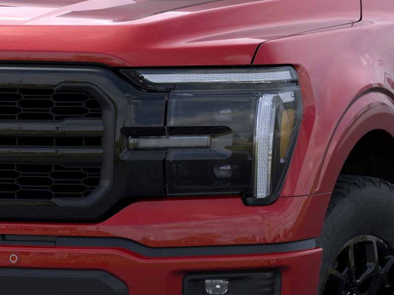 2026 Ford F-150 LARIAT Ruby Red Metallic Tinted Clearcoat at Planet Ford