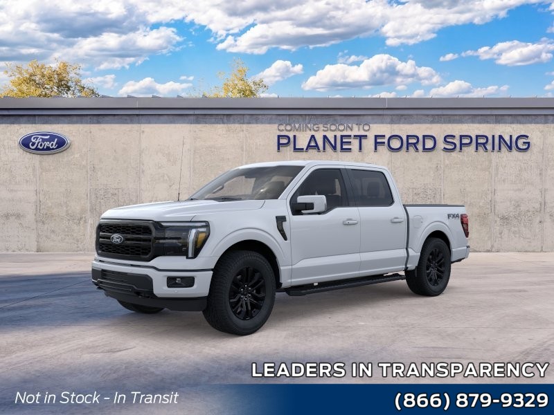 2026 Ford F-150 LARIAT Oxford White at Planet Ford