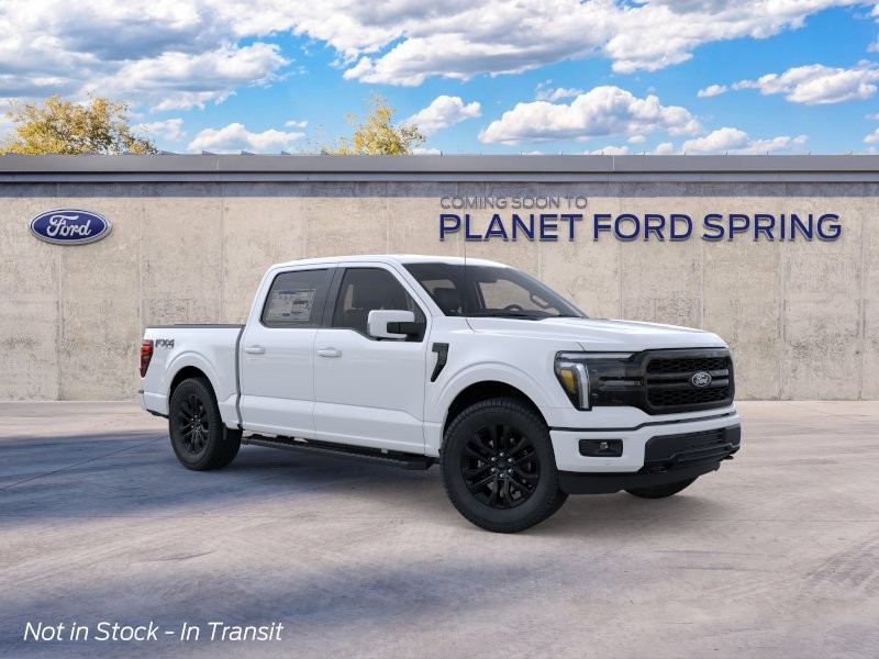 2026 Ford F-150 LARIAT Oxford White at Planet Ford