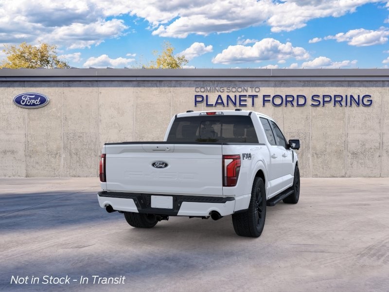 2026 Ford F-150 LARIAT Oxford White at Planet Ford