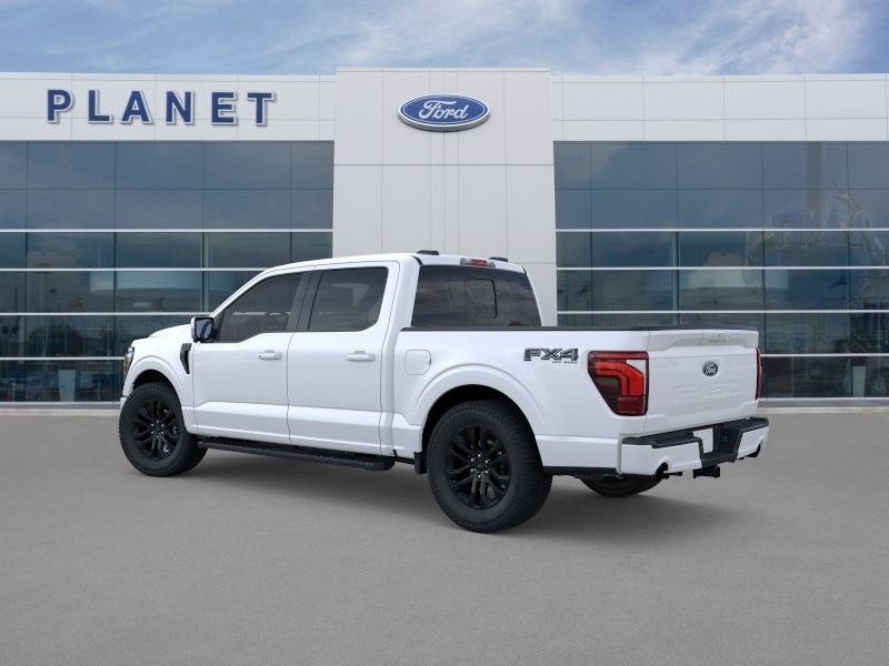 2026 Ford F-150 LARIAT Star White Metallic Tri-Coat at Planet Ford