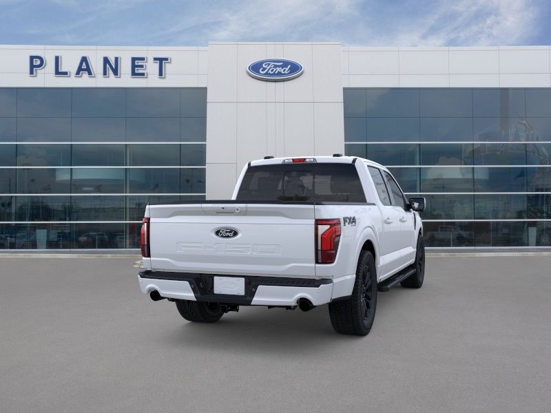 2026 Ford F-150 LARIAT Star White Metallic Tri-Coat at Planet Ford