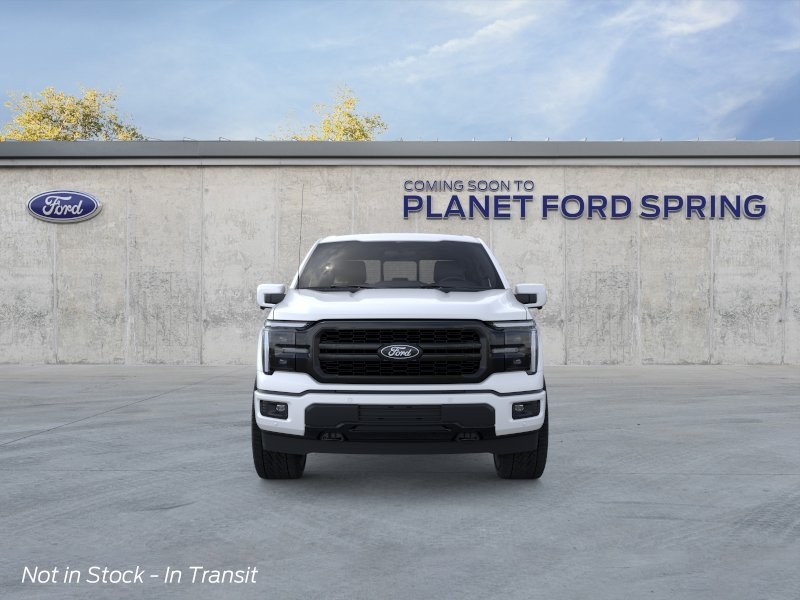 2026 Ford F-150 LARIAT Star White Metallic Tri-Coat at Planet Ford