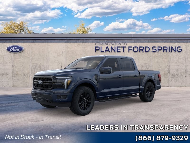 2026 Ford F-150 LARIAT Antimatter Blue Metallic at Planet Ford
