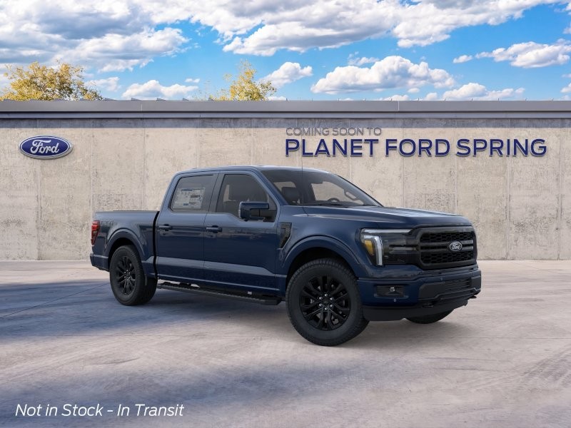 2026 Ford F-150 LARIAT Antimatter Blue Metallic at Planet Ford
