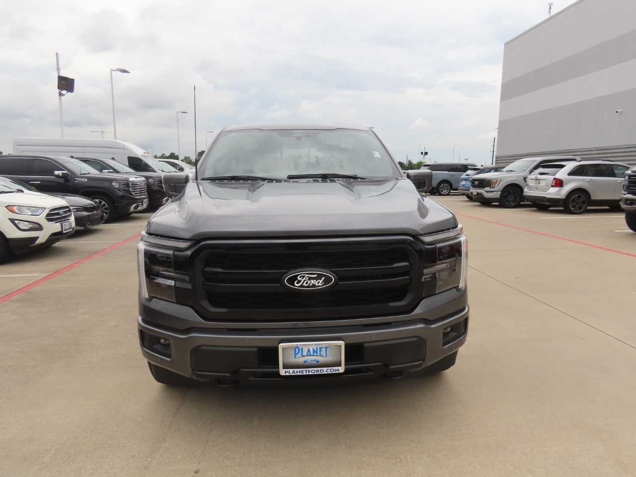 2025 Ford F-150 LARIAT Carbonized Gray Metallic at Planet Ford