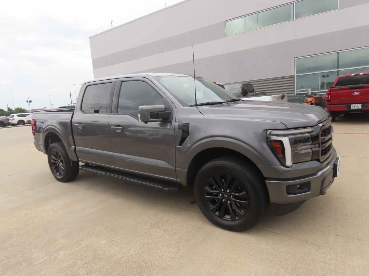 2025 Ford F-150 LARIAT Carbonized Gray Metallic at Planet Ford