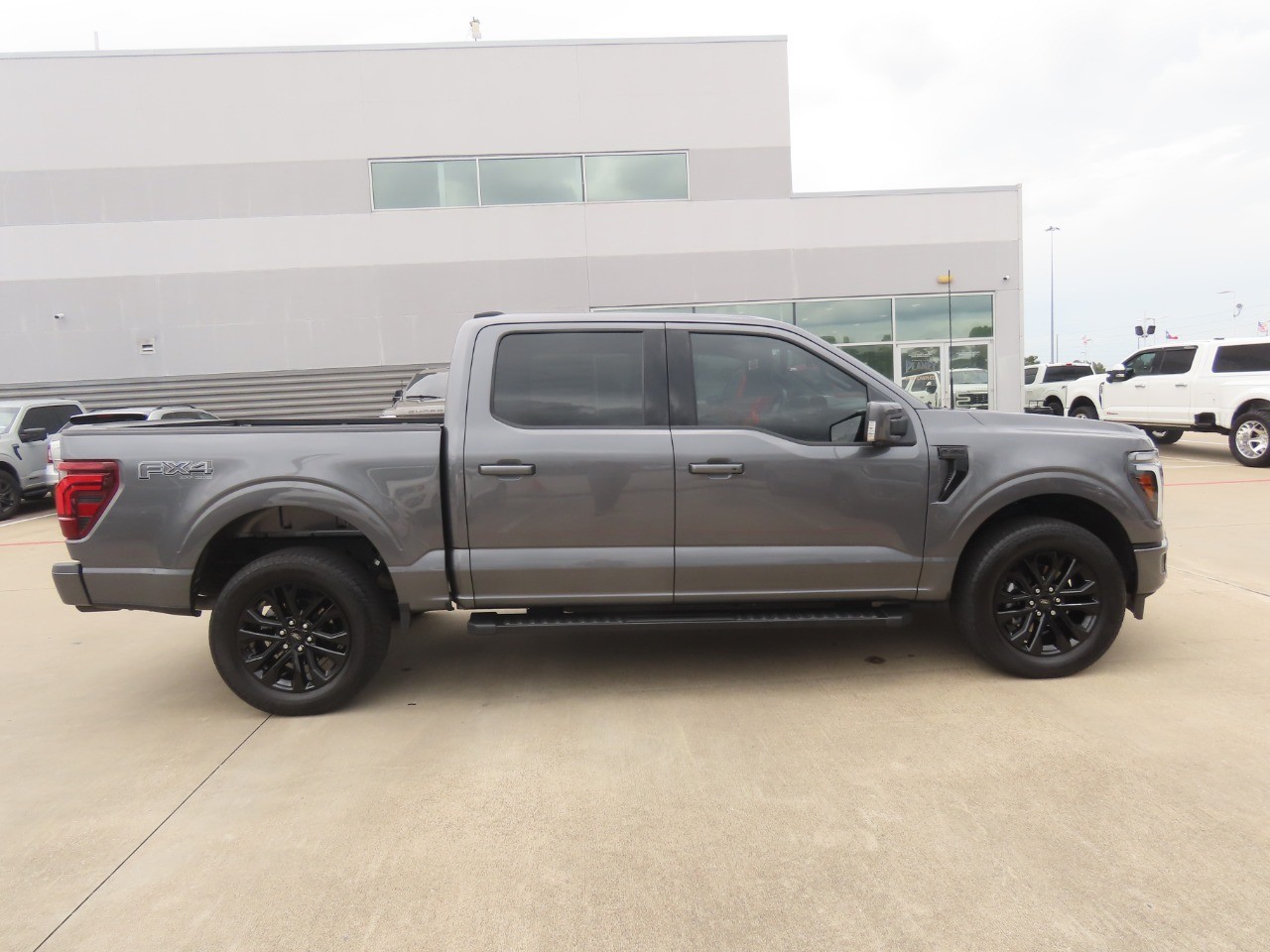 2025 Ford F-150 LARIAT Carbonized Gray Metallic at Planet Ford