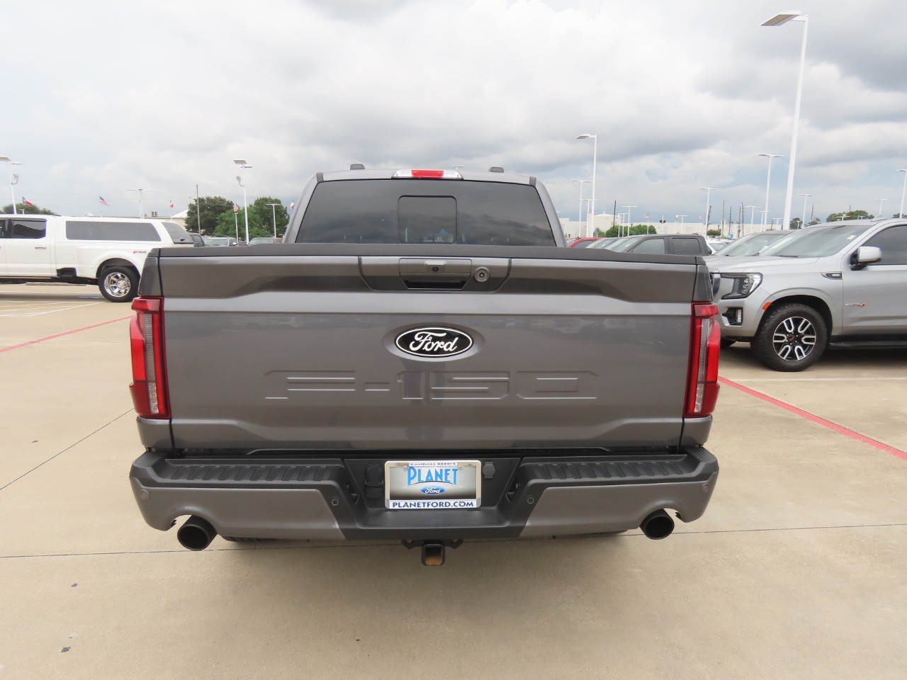 2025 Ford F-150 LARIAT Carbonized Gray Metallic at Planet Ford