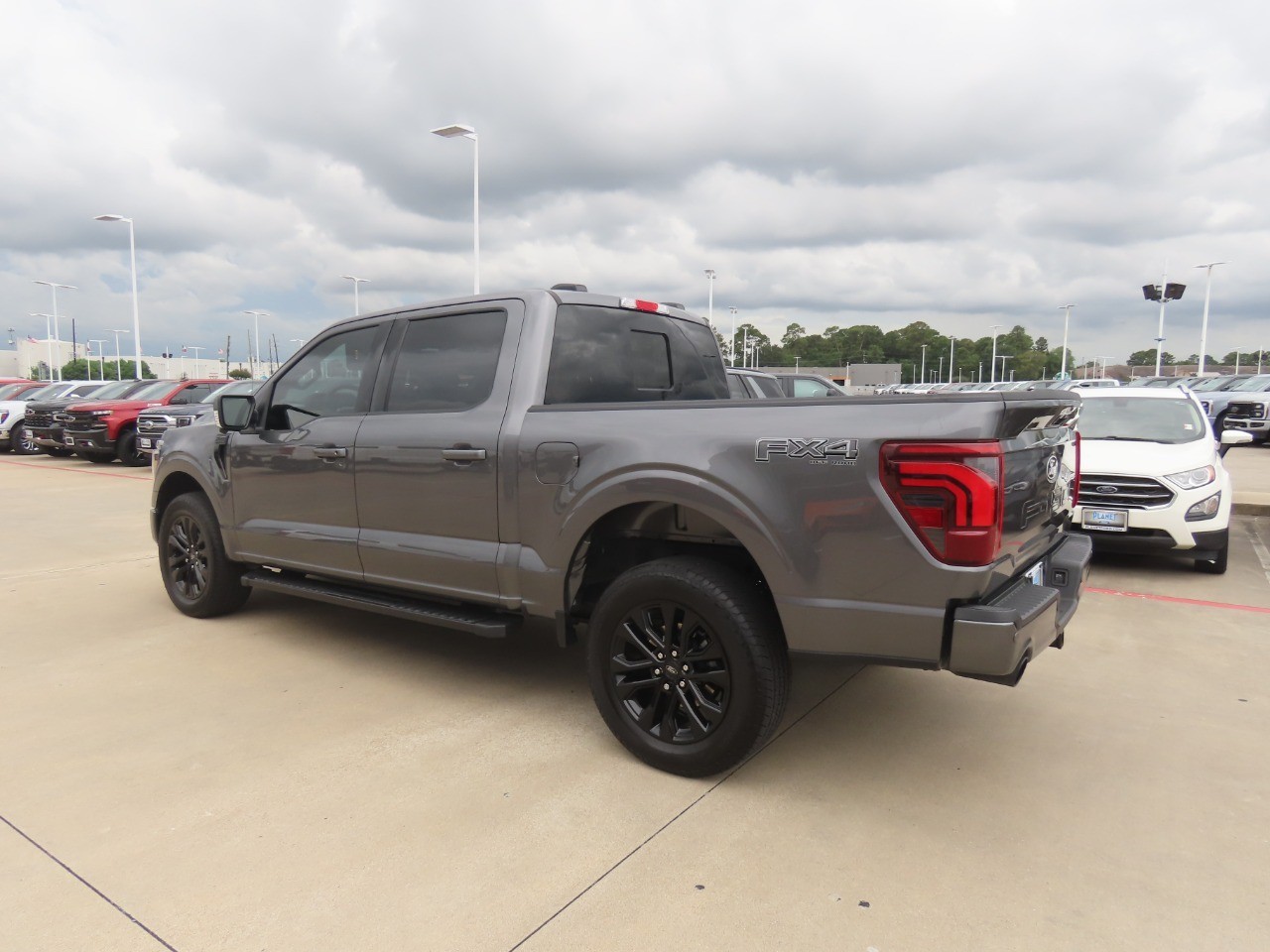 2025 Ford F-150 LARIAT Carbonized Gray Metallic at Planet Ford