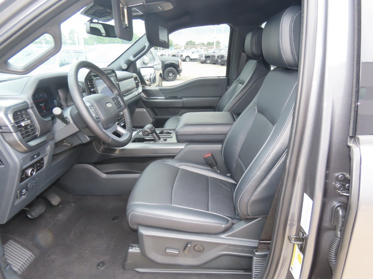 2025 Ford F-150 LARIAT Carbonized Gray Metallic at Planet Ford