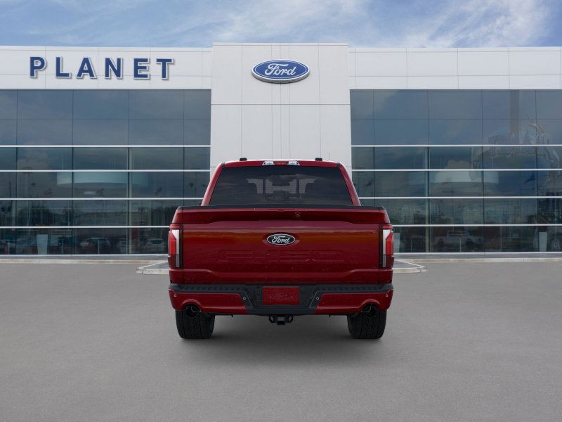 2025 Ford F-150 LARIAT Rapid Red Metallic Tinted Clearcoat at Planet Ford