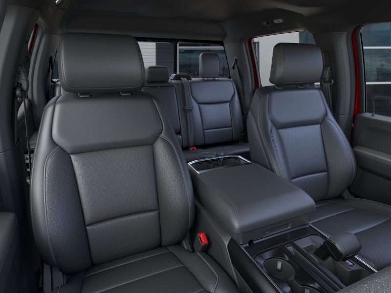 2025 Ford F-150 LARIAT Rapid Red Metallic Tinted Clearcoat at Planet Ford