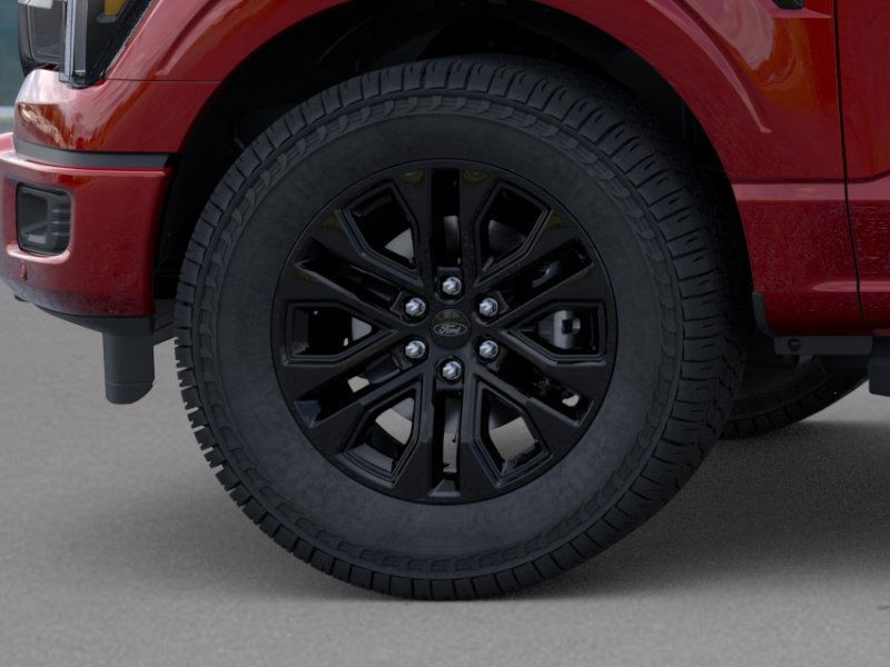 2025 Ford F-150 LARIAT Rapid Red Metallic Tinted Clearcoat at Planet Ford