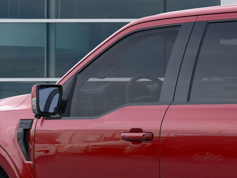 2025 Ford F-150 LARIAT Rapid Red Metallic Tinted Clearcoat at Planet Ford