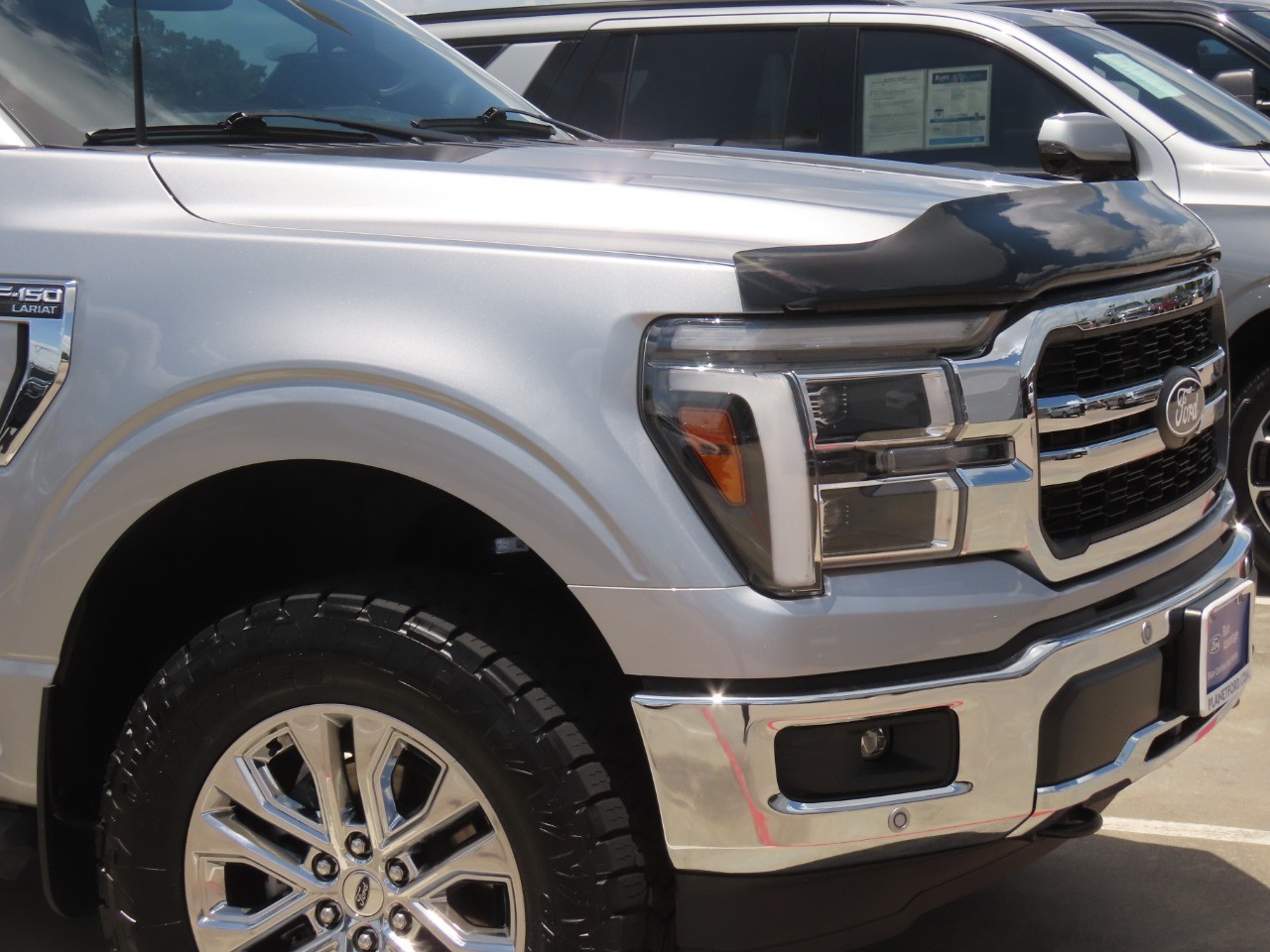 2025 Ford F-150 LARIAT Iconic Silver Metallic at Planet Ford