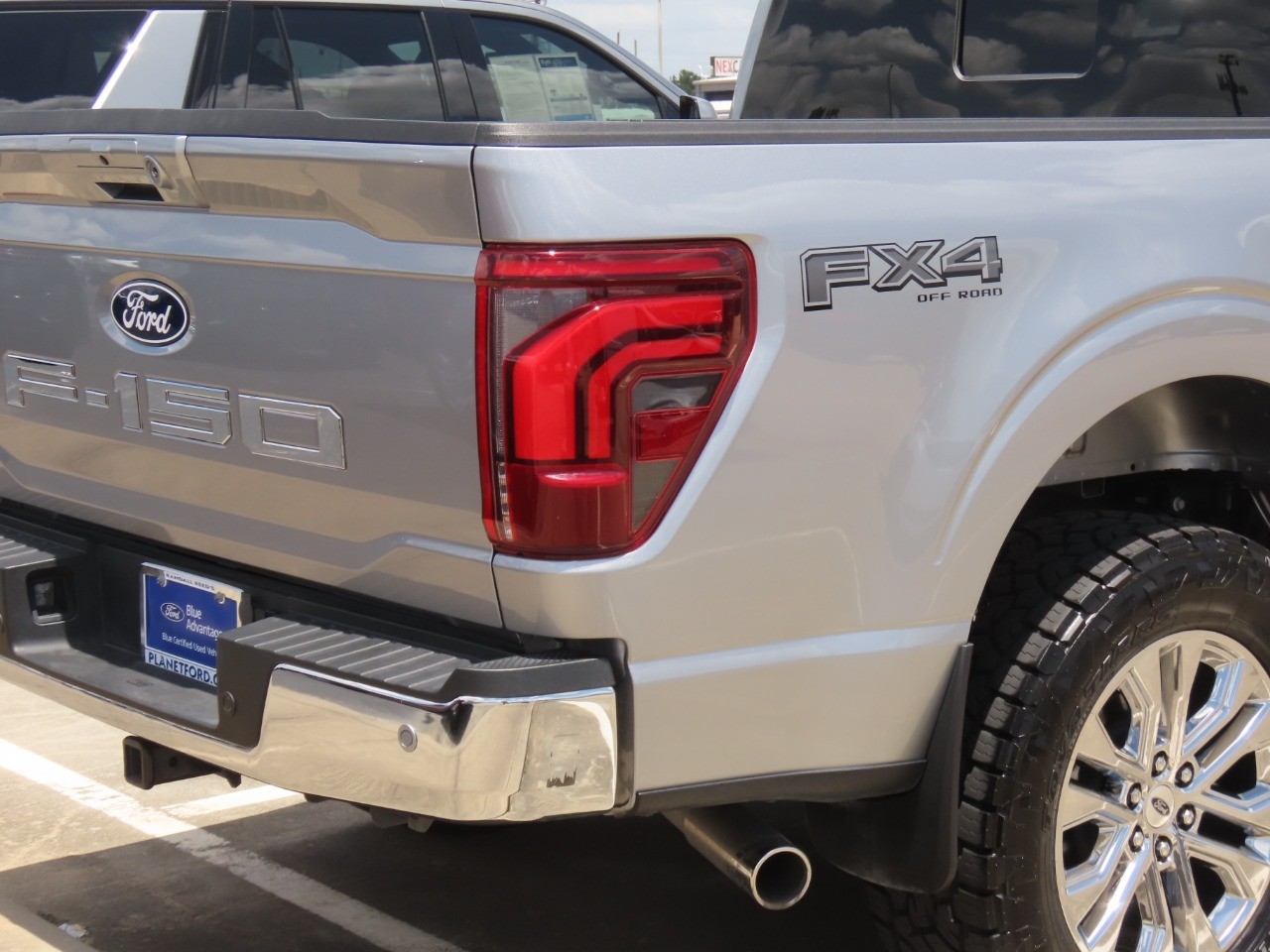 2025 Ford F-150 LARIAT Iconic Silver Metallic at Planet Ford