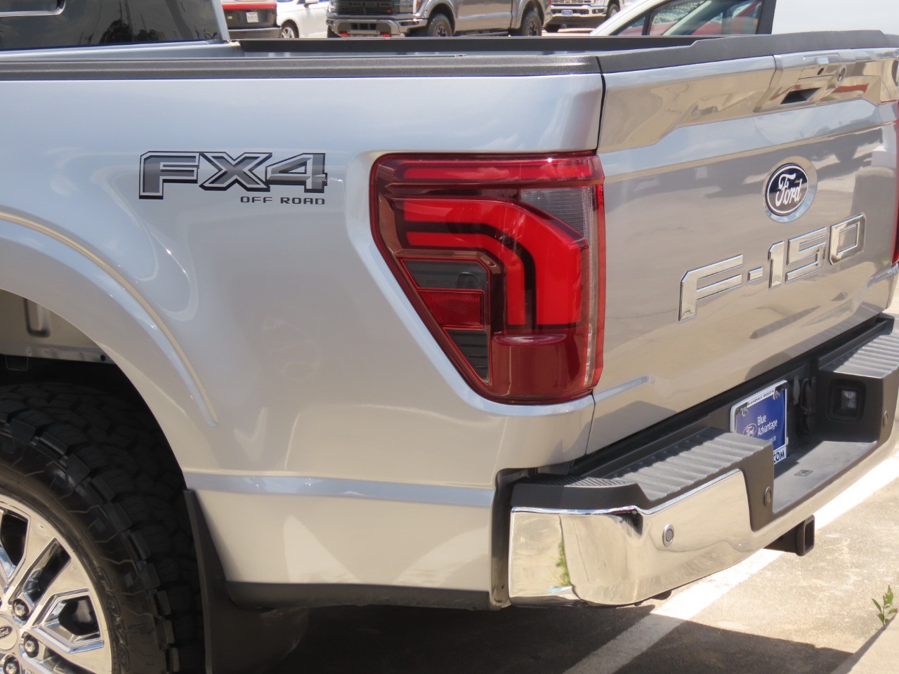 2025 Ford F-150 LARIAT Iconic Silver Metallic at Planet Ford