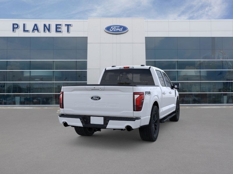 2025 Ford F-150 LARIAT Oxford White at Planet Ford