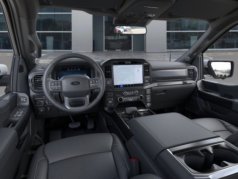 2025 Ford F-150 LARIAT Space White Metallic at Planet Ford