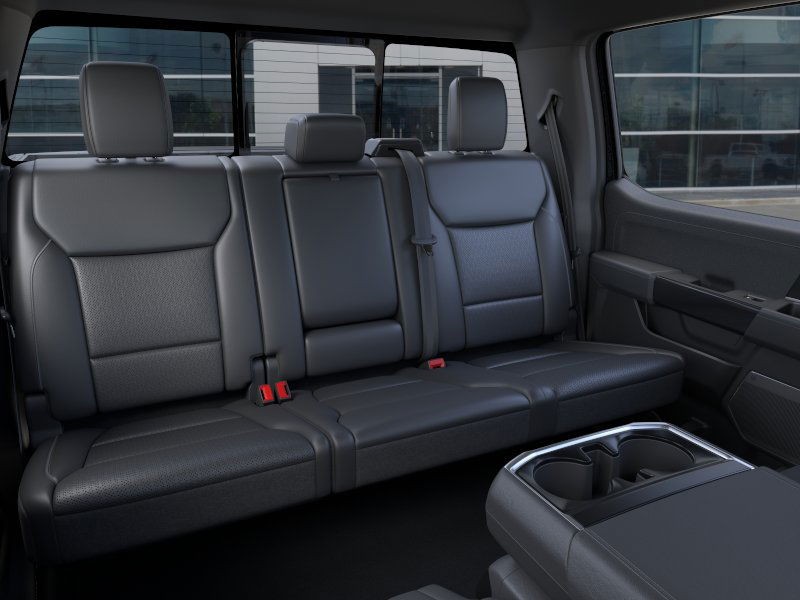 2025 Ford F-150 LARIAT Agate Black Metallic at Planet Ford