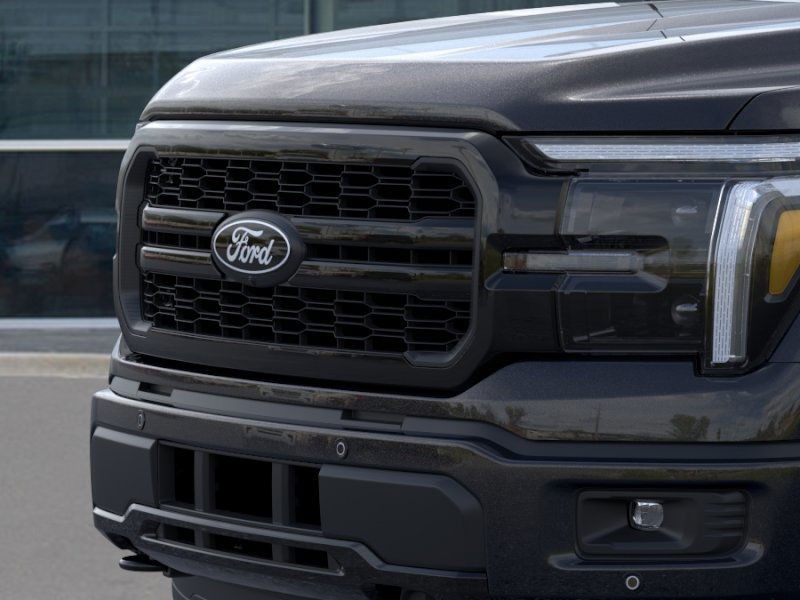 2025 Ford F-150 LARIAT Agate Black Metallic at Planet Ford