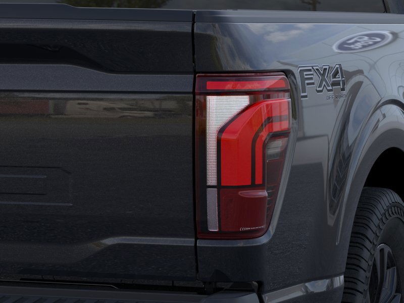 2025 Ford F-150 LARIAT Agate Black Metallic at Planet Ford