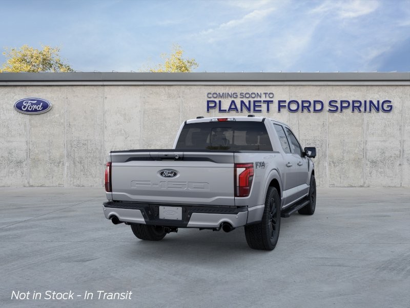 2026 Ford F-150 LARIAT Iconic Silver Metallic at Planet Ford