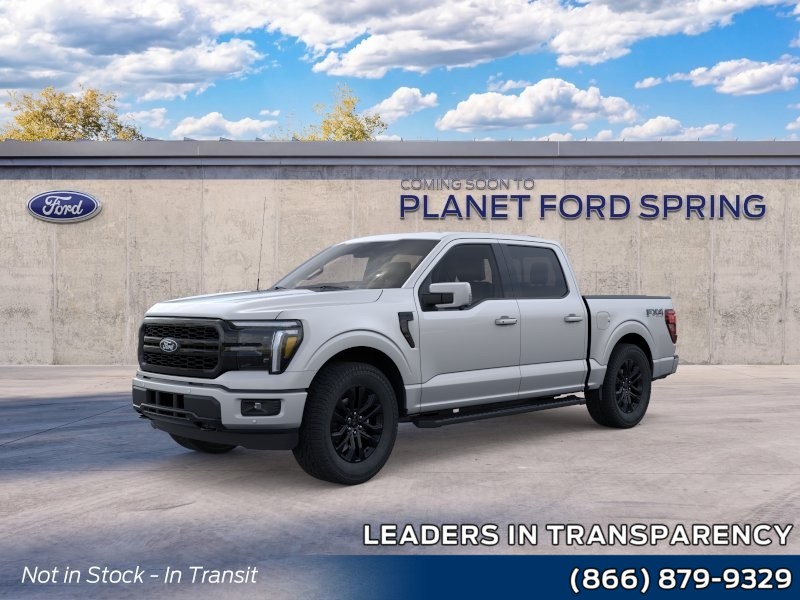 2026 Ford F-150 LARIAT Iconic Silver Metallic at Planet Ford