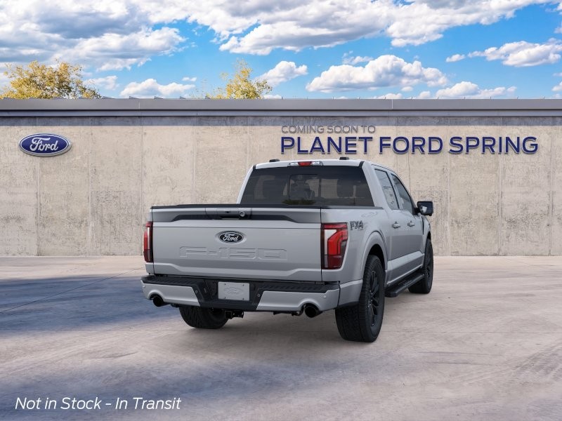 2026 Ford F-150 LARIAT Iconic Silver Metallic at Planet Ford