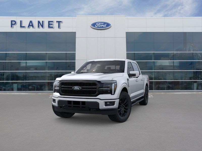 2025 Ford F-150 LARIAT Iconic Silver Metallic at Planet Ford