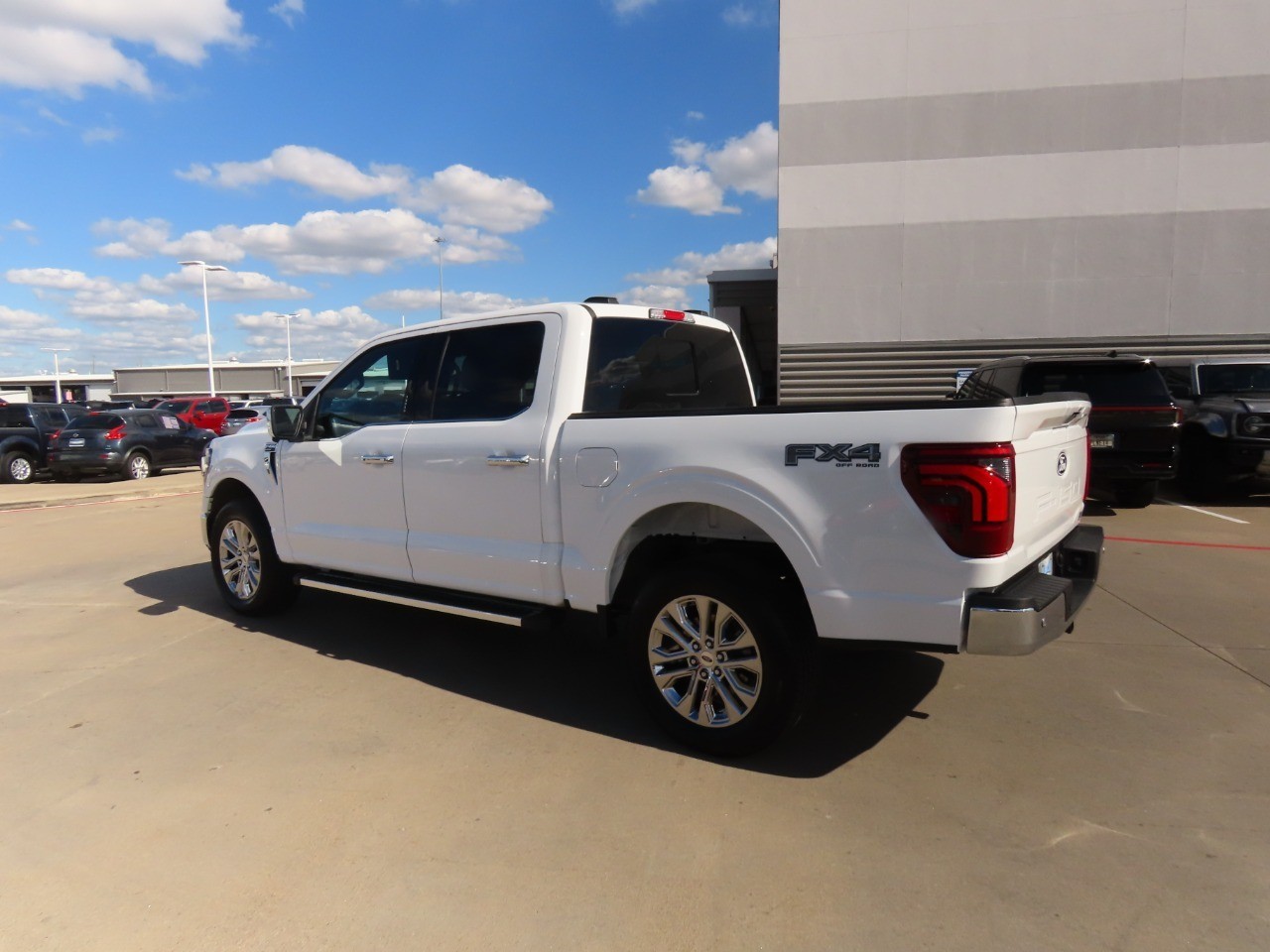 2024 Ford F-150 LARIAT Oxford White at Planet Ford