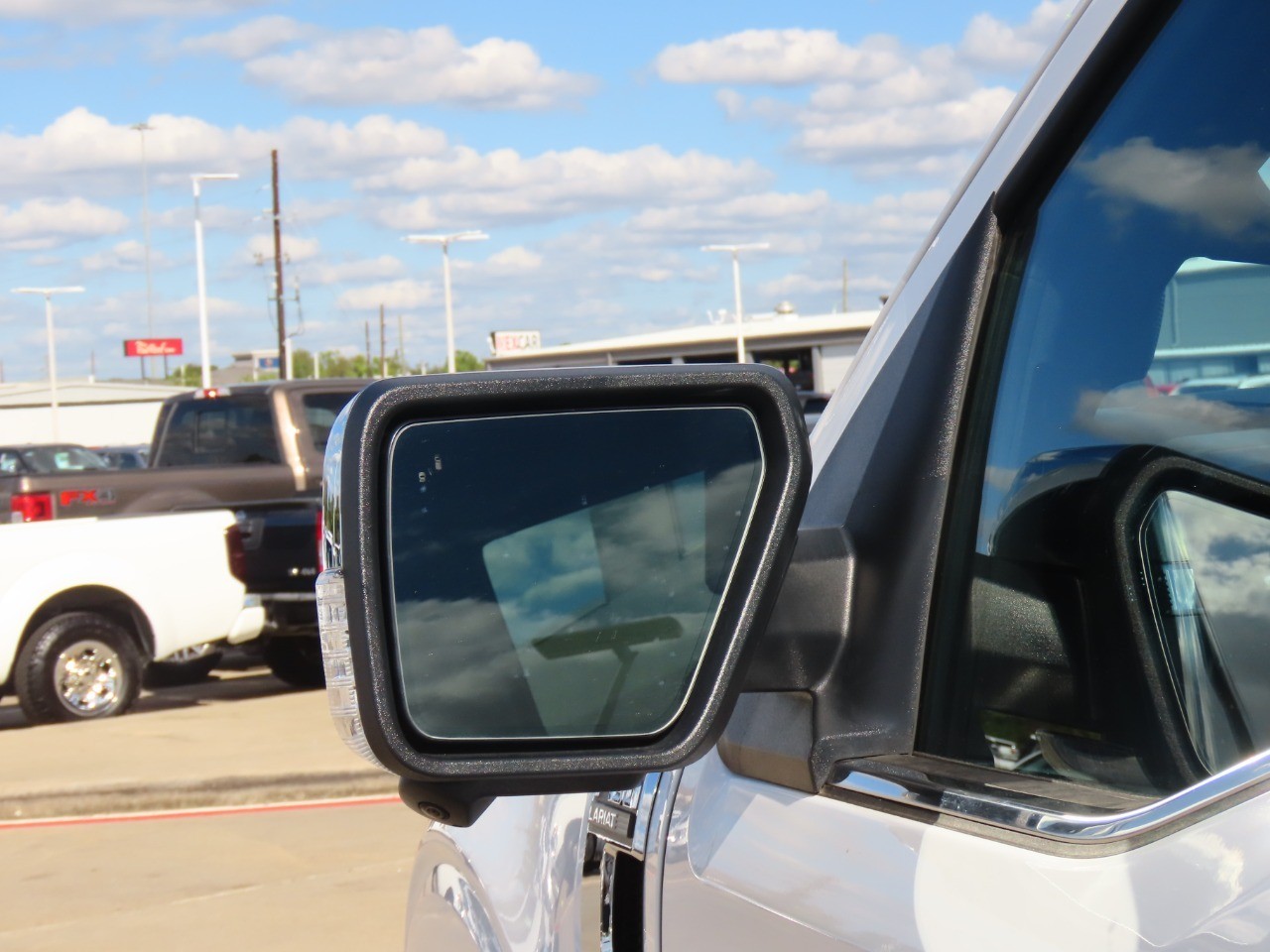 2024 Ford F-150 LARIAT Oxford White at Planet Ford