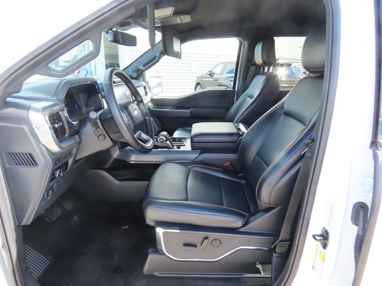 2024 Ford F-150 LARIAT Oxford White at Planet Ford