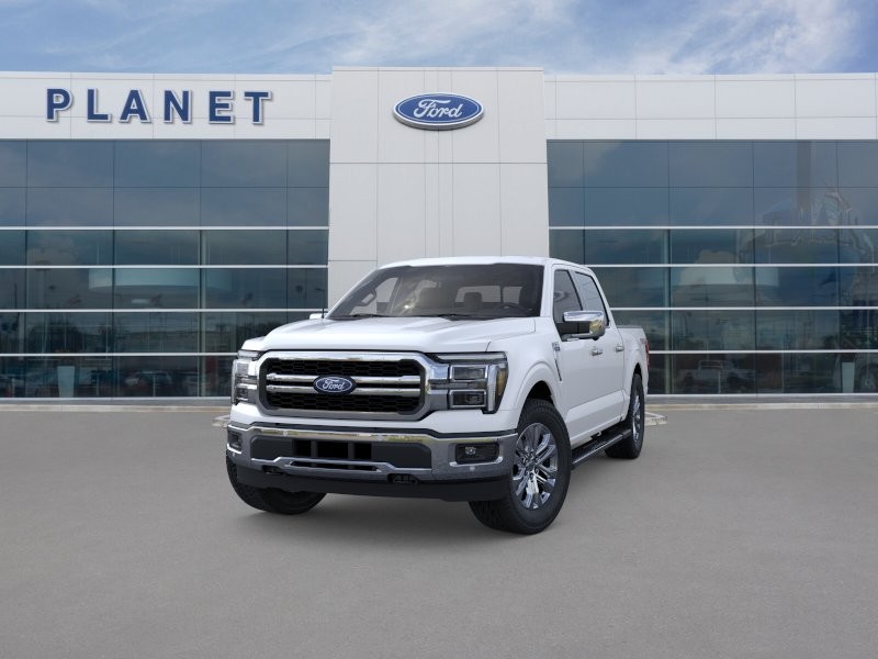 2026 Ford F-150 LARIAT Star White Metallic Tri-Coat at Planet Ford