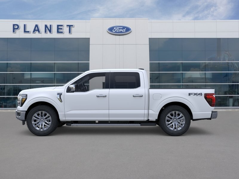 2026 Ford F-150 LARIAT Star White Metallic Tri-Coat at Planet Ford