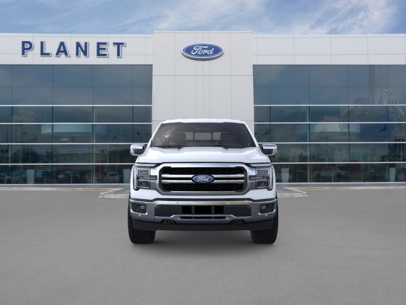2026 Ford F-150 LARIAT Star White Metallic Tri-Coat at Planet Ford